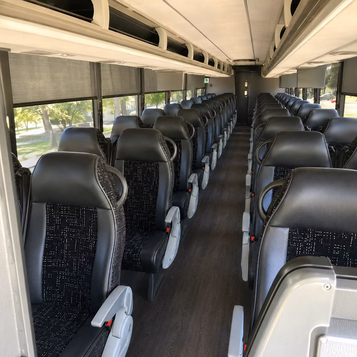 beaumont charter bus inside