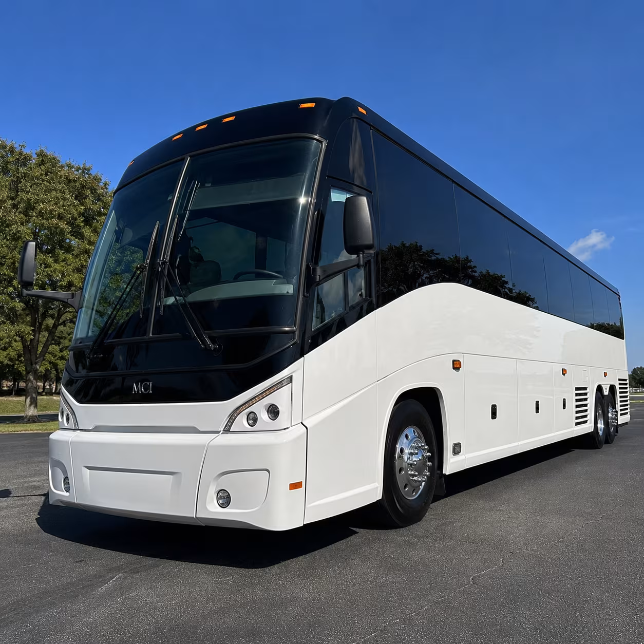 beaumont charter bus services exterior