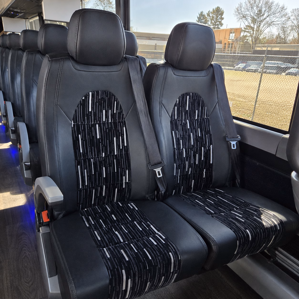 beaumont private event transportation onboard seating